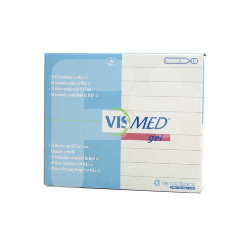 VISMED GEL OCULAR 20 MONODOSIS