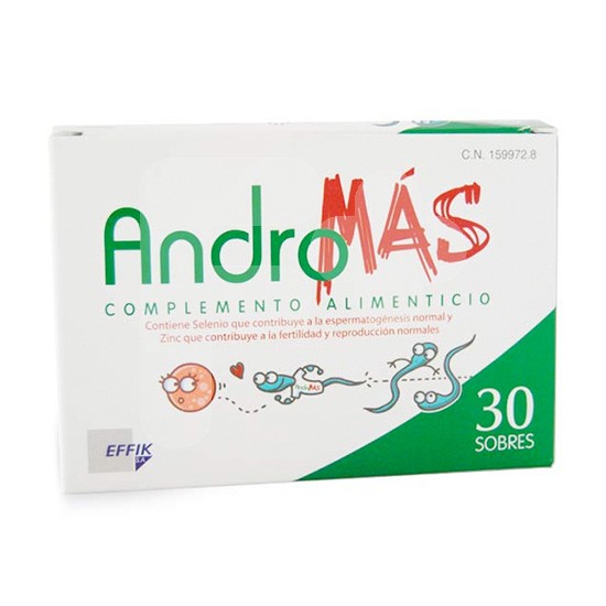 Andromas complemento alimenticio 30 sobres