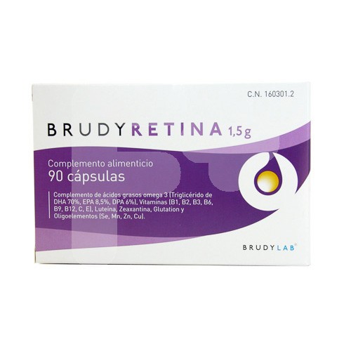 BRUDY RETINA 1,5GR. 90 CAPSULAS GELATINA