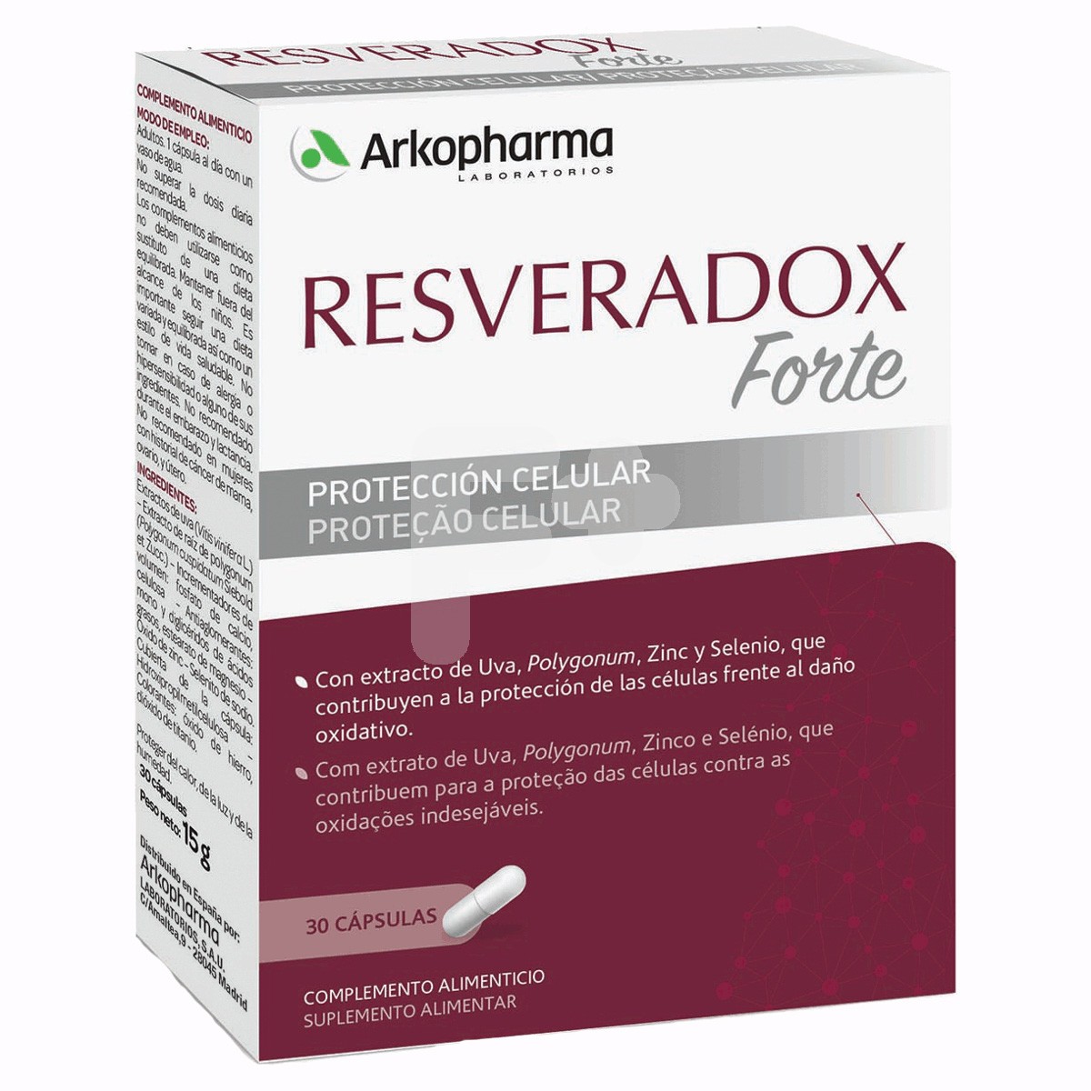 RESVERADOX FORTE ARKO 30 CAPSULAS