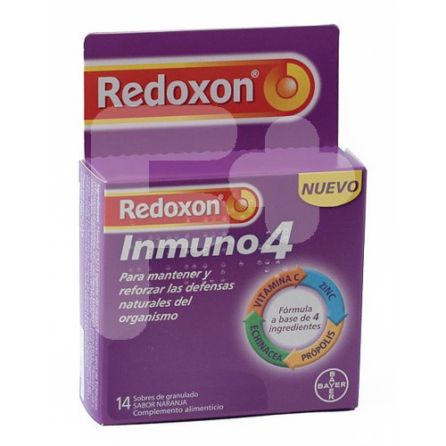 REDOXON INMUNO 4 SABOR NARANJA 14 SOBRES