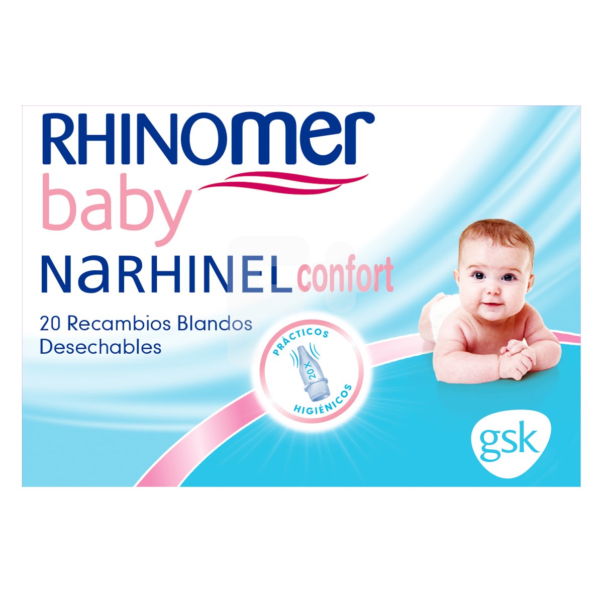 Narhinel Confort recambios 20u