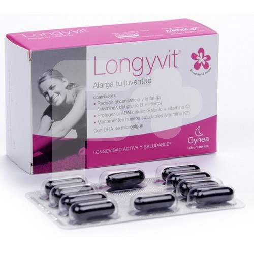 LONGYVIT 30 CAPSULAS GELATINA BLANDA