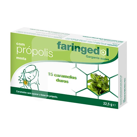 FARINGEDOL PROPOLIS-MENTA 15 CARAMELOS