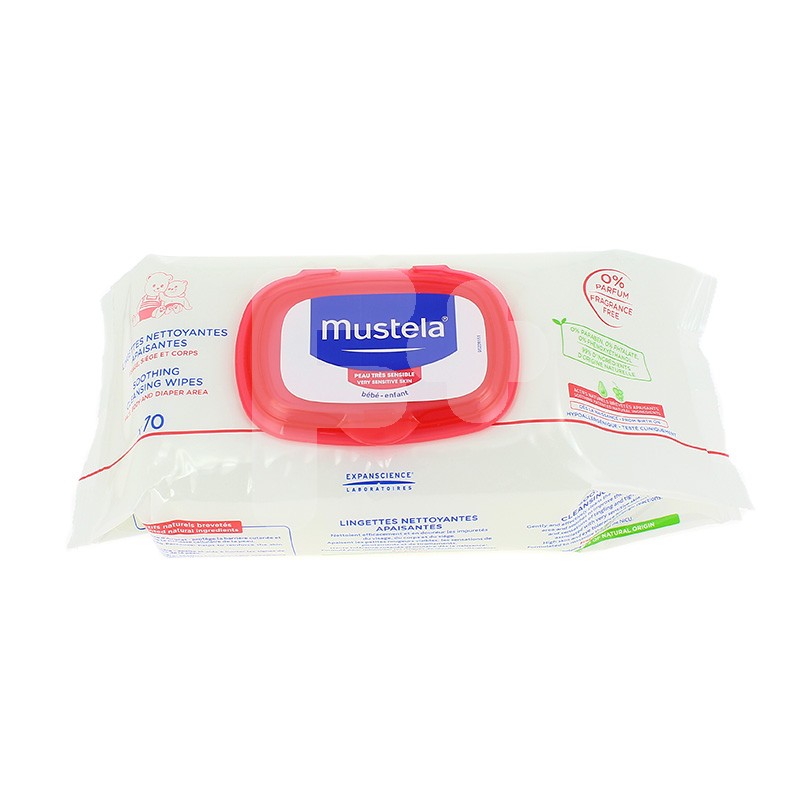 Mustela Toallitas Limpiadoras confort 70uds Mustela Toallitas Limpiadoras confort 70uds