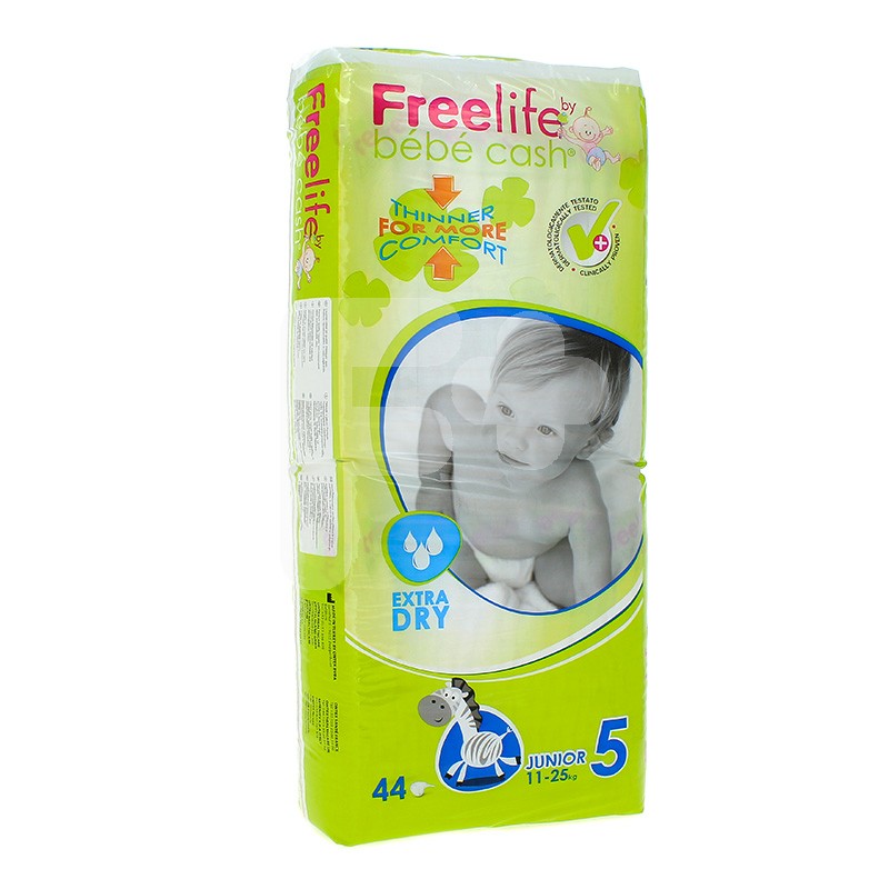 Freelife Pañal bebecash 5 junior 11-25kg