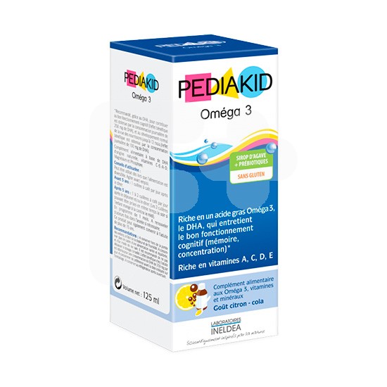 Pediakid jarabe infantil omega 3 125ml