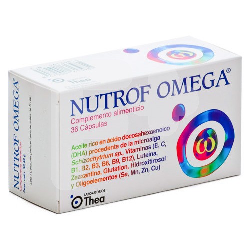 NUTROF OMEGA 60 CAPSULAS