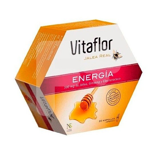 Vitaflor energía plus 20 viales