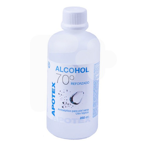 APOTEX ALCOHOL 70º 250 ML