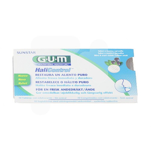 Gum halicontrol 10 tabletas Gum halicontrol 10 tabletas