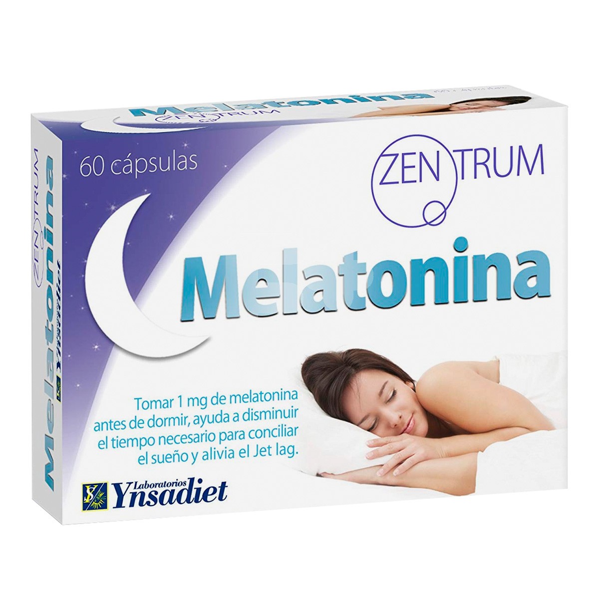 Ynsadiet Zentrum melatonina 60 cápsulas