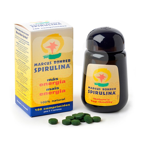 Marcus rohrer spirulina 180 comprimidos