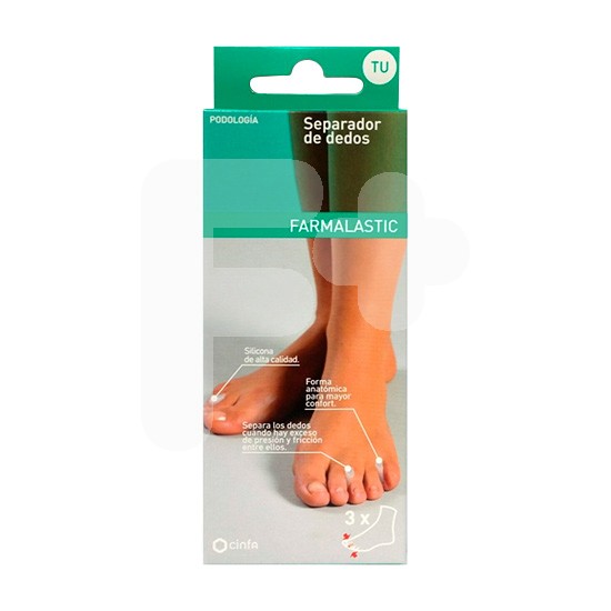 Separadedos farmalastic talla unica Separadedos farmalastic talla unica