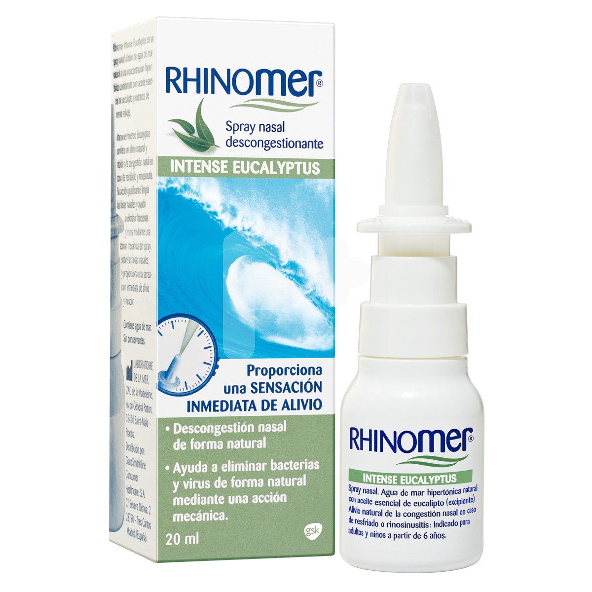 Rhinomer eucaliptus spray nasal 20ml