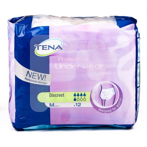 Tena Silhouette blanco cinta baja T/M 12 Tena Silhouette blanco cinta baja T/M 12