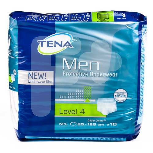 Tena Men prot. underwear T/Grande 10uds