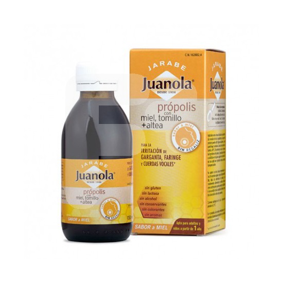 Juanola propolis,miel y tomillo jarabe 125 ml