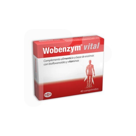 WOBENZYM VITAL 40 COMPRIMIDOS