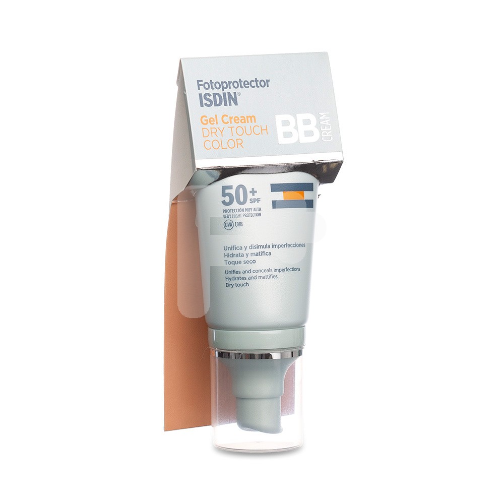 Isdin fotoprotector gel cream dry touch color 50+ 50ml