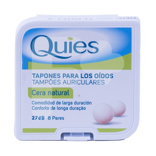 QUIES TAPONES DE OIDO CERA 16 UDS