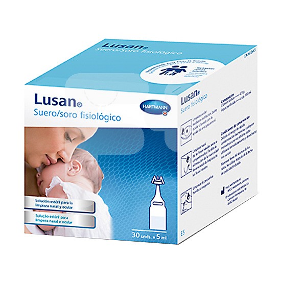 Lusan suero fisiológico 30 monodosisx5ml