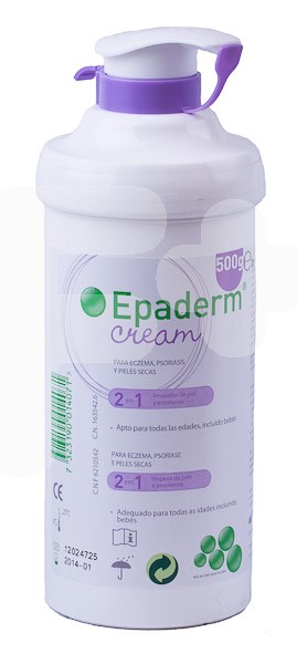 Epaderm crema emoliente p/seca 500 gr