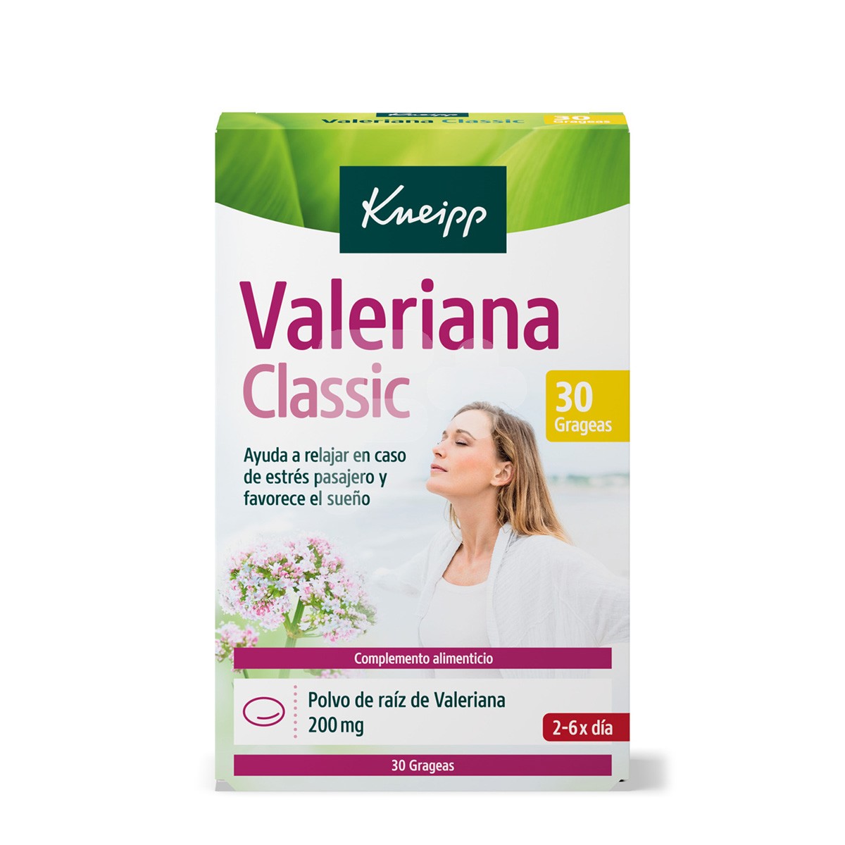 Kneipp Valeriana Classic 200mg 30 grageas