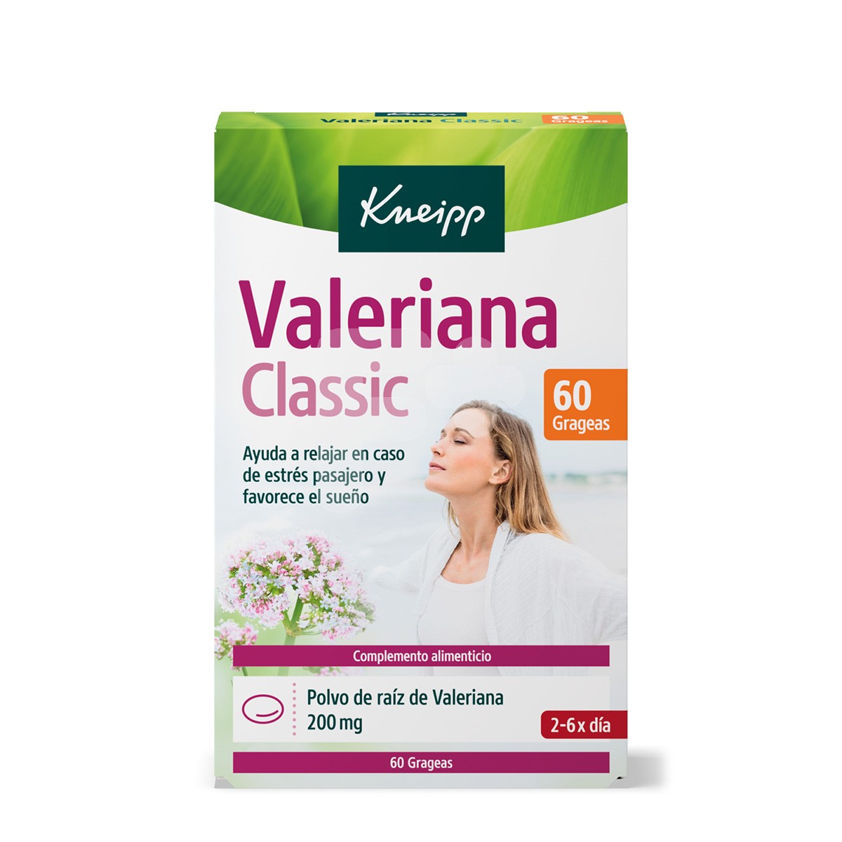 Kneipp Valeriana Classic 200mg 60 grageas