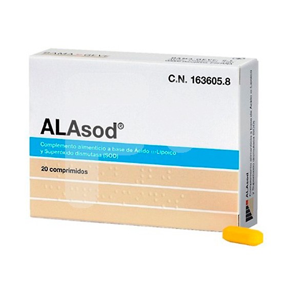 Alasod 20 comprimidos