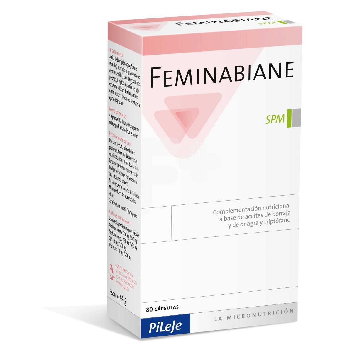 Pileje Feminabiane spm 80 cápsulas