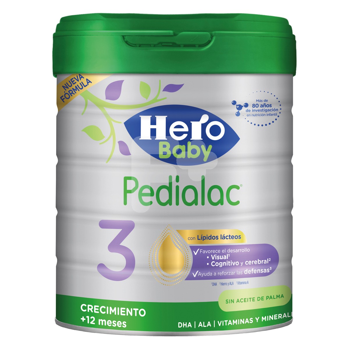 Hero Baby Pedialac 3 leche de crecimiento 800g