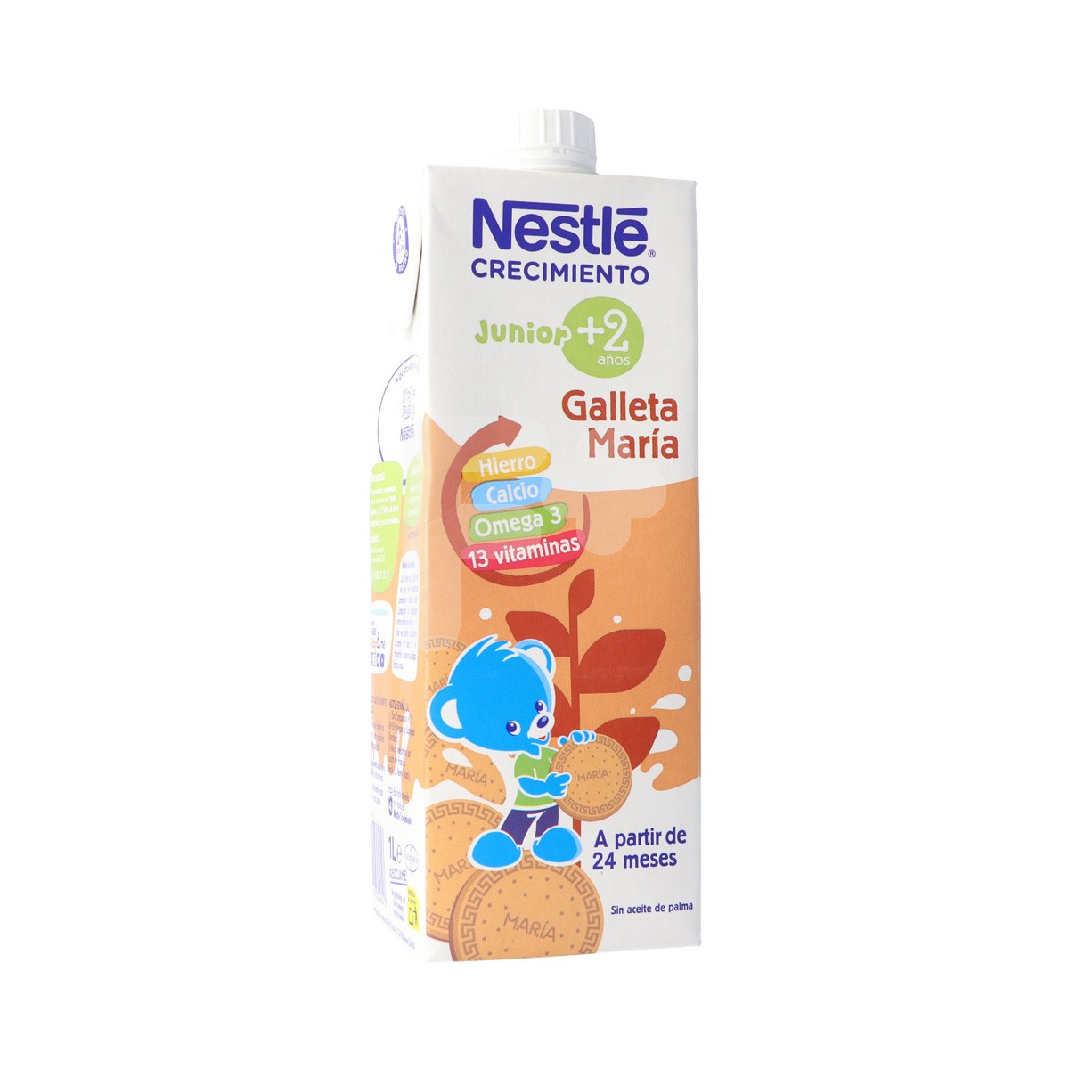 Nestlé Junior Crecimiento galleta +2  1L