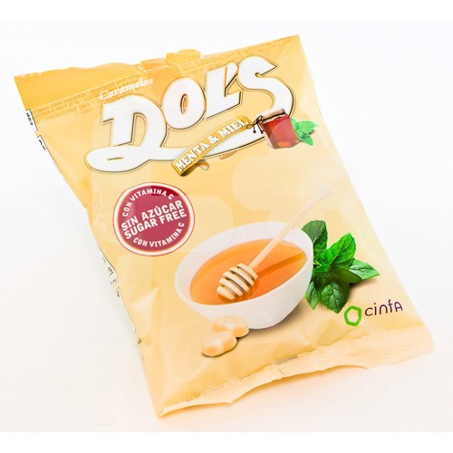 DOLS CARAMELOS MIEL S/AZUCAR BOLSA