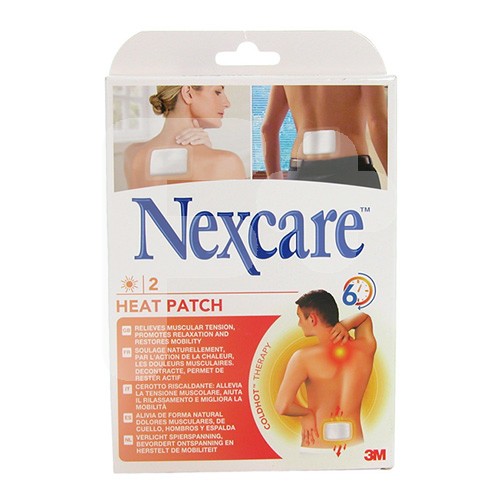 NEXCARE PARCHE CALOR 9,5X13 CM 3 UDS