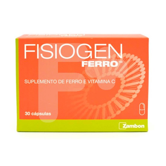 Fisiogen ferro 30 cápsulas