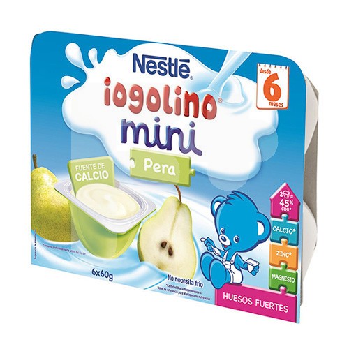 Nestle Yogolino mini pera 6x60g