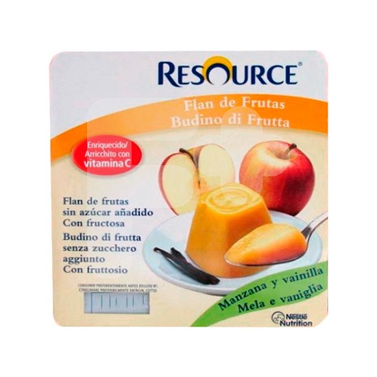 Resource postre de frutas 4x100 g