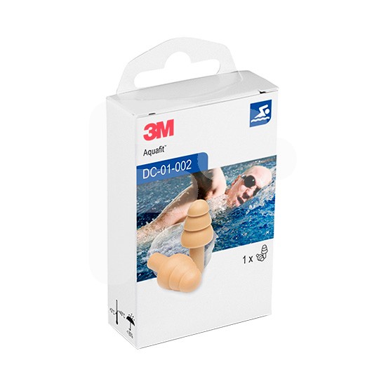 3m tapone de agua adulto aquafit 1 par