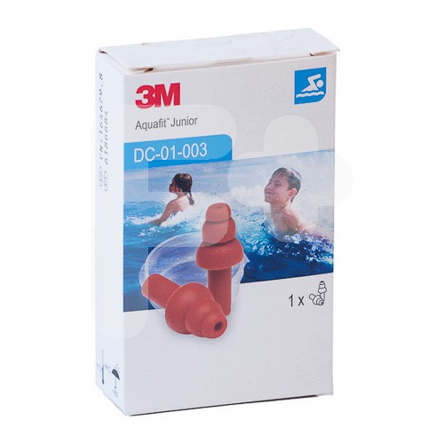 3m tapones de agua niño aquafit 1 par