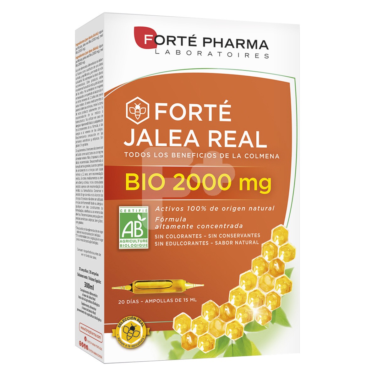 Forte pharma jalea real 2000mg 20 ampollas