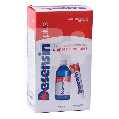 DESENSIN PASTA DENTAL PLUS 125+COL 500ML