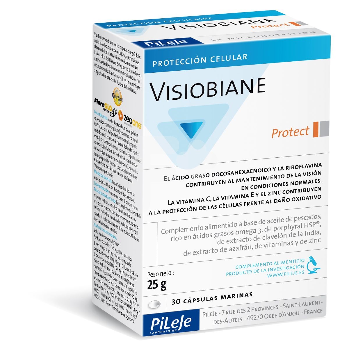 Pileje Visiobiane protect 30 cápsulas 24g