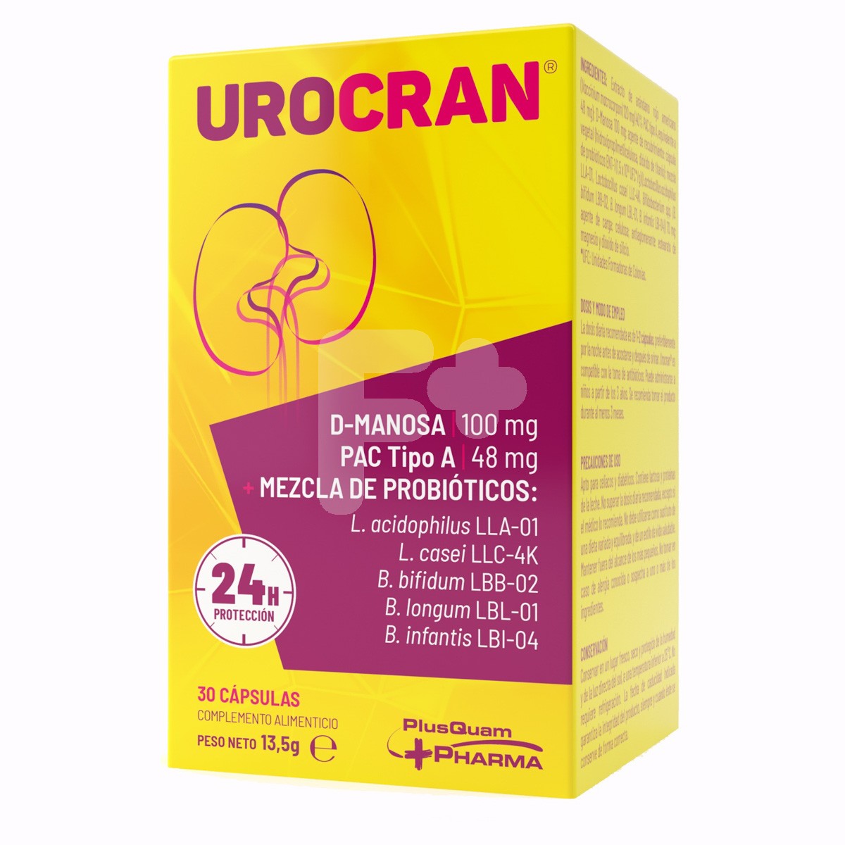 Urocran 30 cápsulas