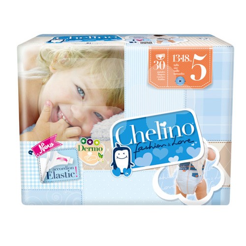 Chelino pañal love t/2 3-6 kg 28u
