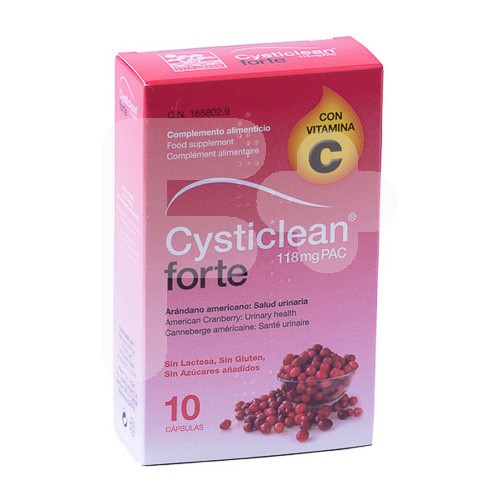 Cysticlean forte 240mg 10 cápsulas