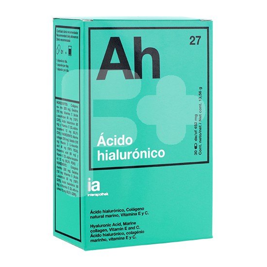Interapothek Ácido hialurónico 30 cápsulas Interapothek Ácido hialurónico 30 cápsulas