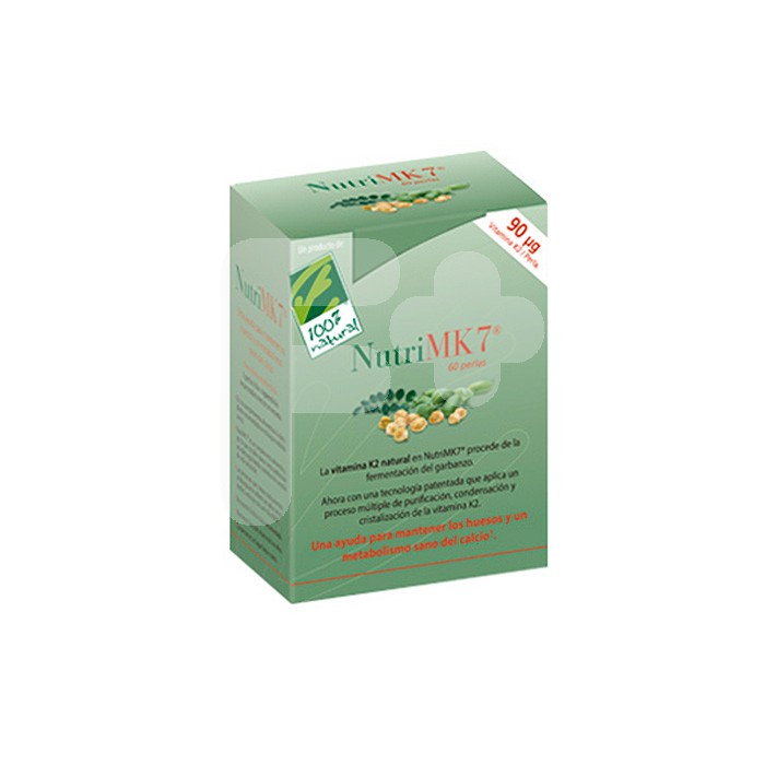 NUTRIMK7 60 PERLAS 90 MCG   100% NATURAL