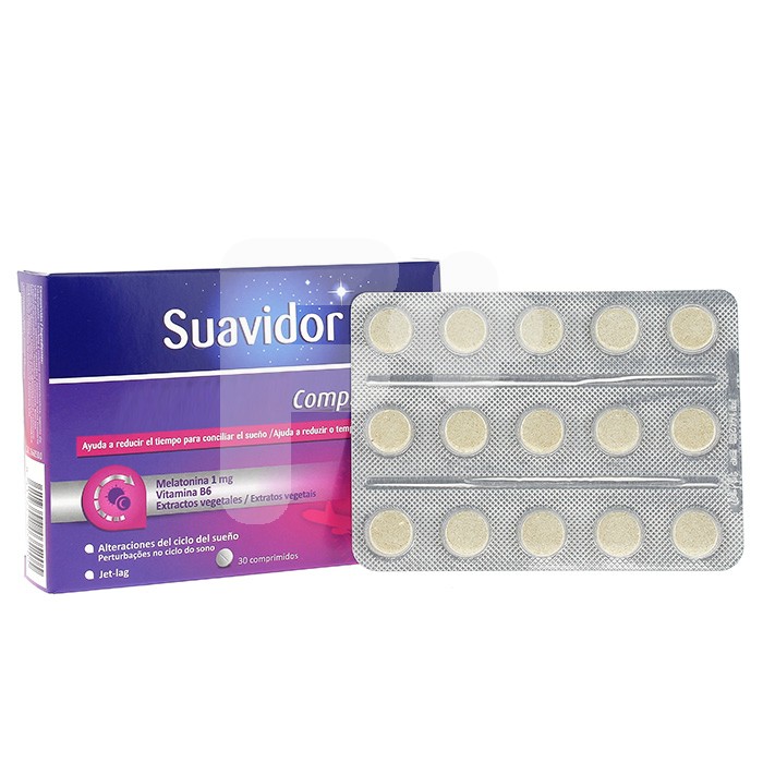 SUAVIDOR MELATONINA COMPLEX 30 COMP