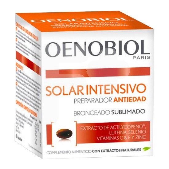 Oenobiol solar intensivo antiedad 30 caps